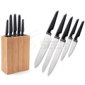 Ensemble de couteaux de cuisine 5PCS Couteau en bloc (B76)